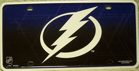 tampa bay lightning license plate